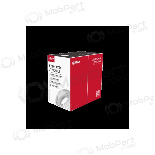 Verbindungskabel Dahua UTP5e PFM920I-5EUN (Cat5e, HDPE, PoE, PVC, Rolle 305m)