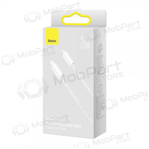 Kabel Baseus Dynamic Type-C - Lightning 20W 1.0m (Weiß) CALD000002