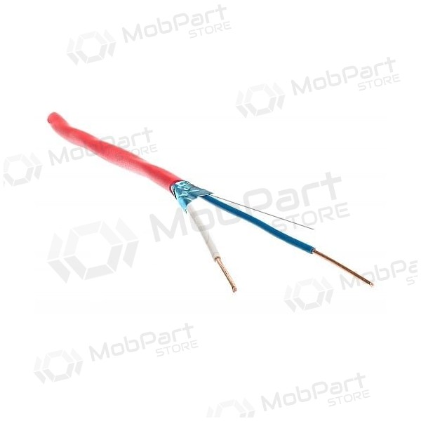 Feuerbeständiges geschirmtes flammhemmendes kabel Bitner HTKSHekw FE180/Ph120 E90 1x2x0.8mm