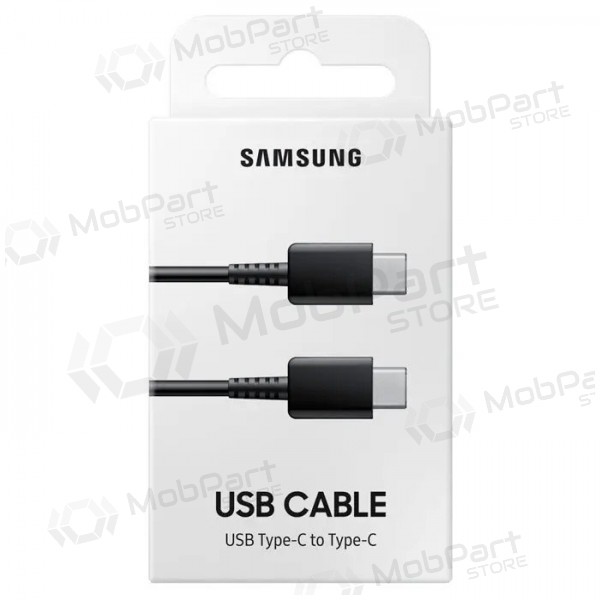 USB Kabel original Samsung EP-DA705 Type-C-Type-C 1.0m im Paket Schwarz