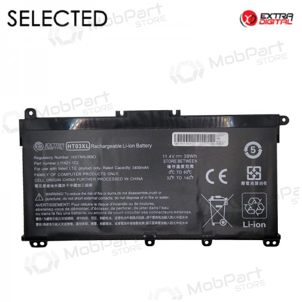 HP HT03XL, 4150mAh Laptop-Batterie / Akku, Selected
