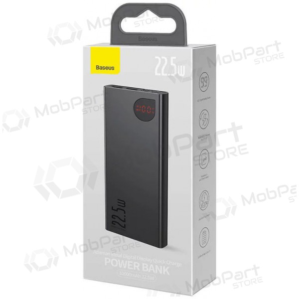 Externe Batterie Power Bank Baseus Adaman 22.5W 10000mAh Schwarz PPAD070001