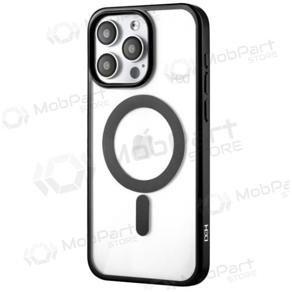 Handyhülle HDD Electro MagSafe Case Apple iPhone 15 Pro Max Schwarz