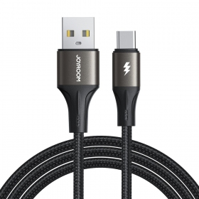 USB Kabel Joyroom SA25-AC3 USB to USB-C 3A 1.2m Schwarz