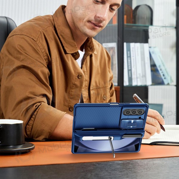 Samsung  Galaxy Z Fold4 Handyhülle „Nillkin CamShield Pro“ (Blau)