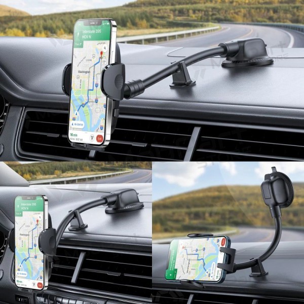 Halterung für Autotelefon Joyroom JR-ZS259 (windshield) Schwarz