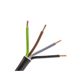 Stromkabel Lietkabelis CYKY 5x2.5 mm² Kupfer PVC 450/750V 100 m Rolle.