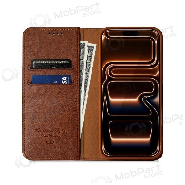 Handyhülle HDD Clasp Wallet Case Samsung G990 S21 FE 5G Blau