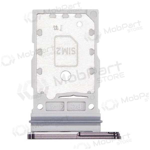 Samsung S908 Galaxy S22 Ultra Dual SIM-Kartenhalter (Schwarz) (service pack) (original)