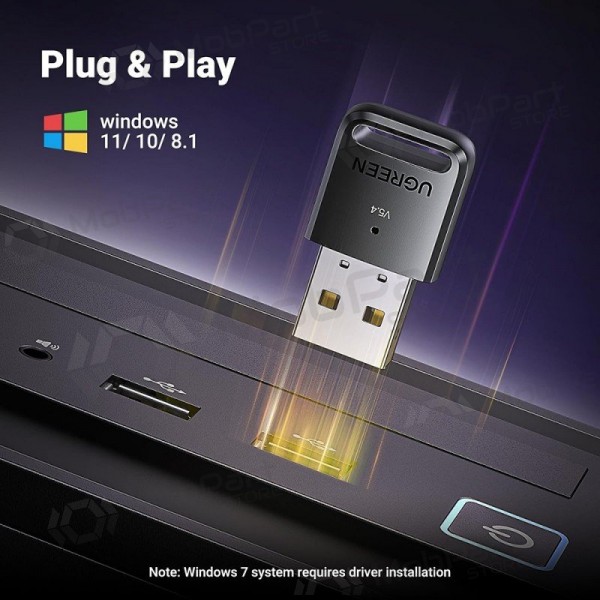 Bluetooth-Adapter Ugreen CM748 Bluetooth 5.4 (35058) schwarz