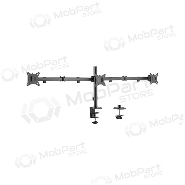 Trijų 17”-27” monitorių laikiklis