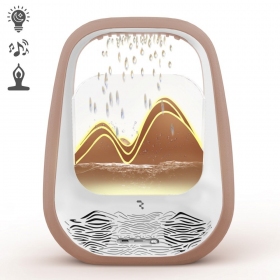 Entspannender Bluetooth-Lautsprecher mit RGB-Beleuchtung Relaxing Rain golden