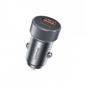 Auto-Ladegerät Awei C-857 33W USB-C/USB-A Schwarz