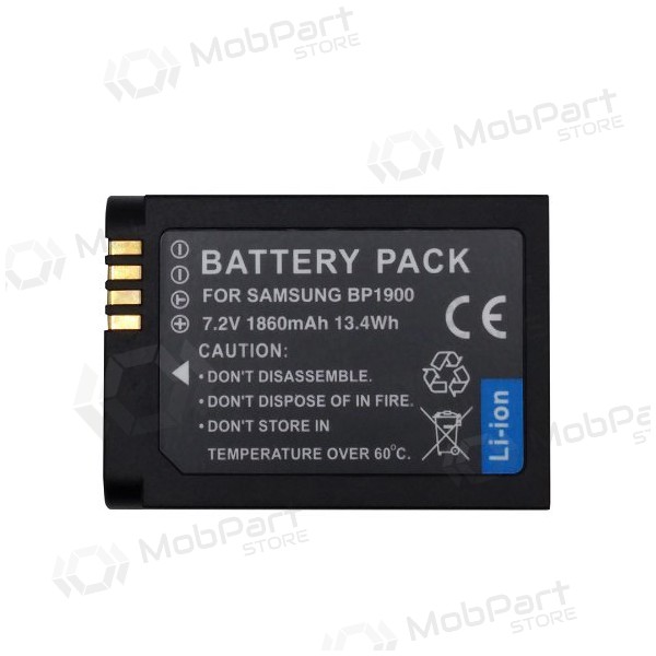 SAMSUNG BP1900 1860mAh Fotobatterie / Akku SAMSUNG BP1900 1860mAh Fotobatterie / Akku