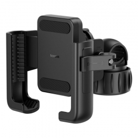 Telefono laikiklis dviračiui Baseus GoTrip Series Bike Phone Mount Cluster Schwarz C40572301111-00