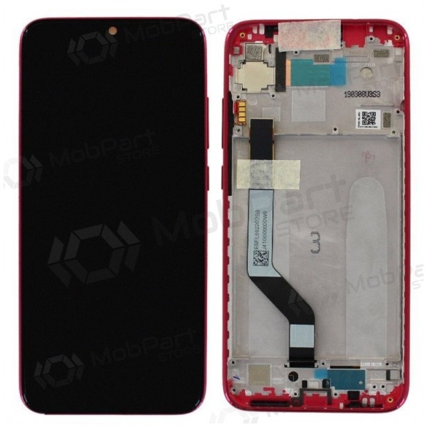 Xiaomi Redmi Note 7 Display (Rot) (mit Rahmen) (original)