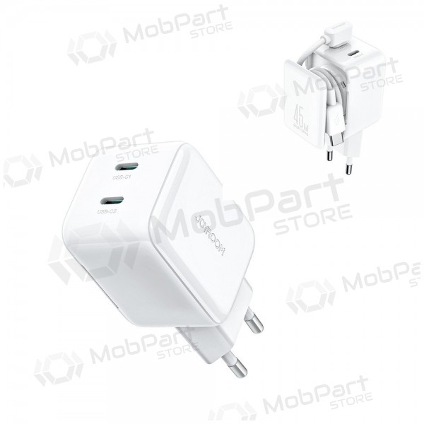 Ladegerät Joyroom JR-TCL05 45W 2xUSB-C Weiß