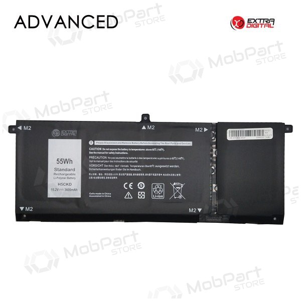 DELL H5CKD, 3600mAh Laptop-Batterie / Akku, Advanced
