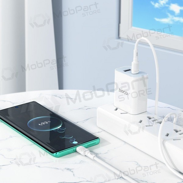 USB Kabel Hoco X83 60W Type-C to Type-C 1.0m Weiß