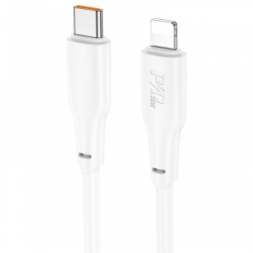 USB Kabel Hoco X93 60W USB-C to USB-C 1.0m Weiß