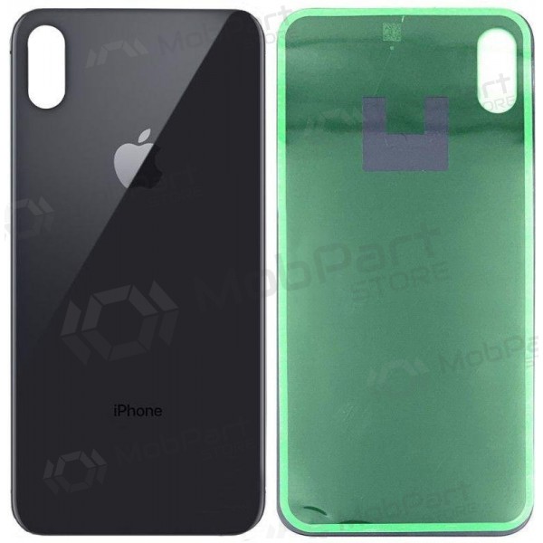 Apple iPhone XS Max Rückseite Akkudeckel Grau (space grey) (bigger hole for camera)