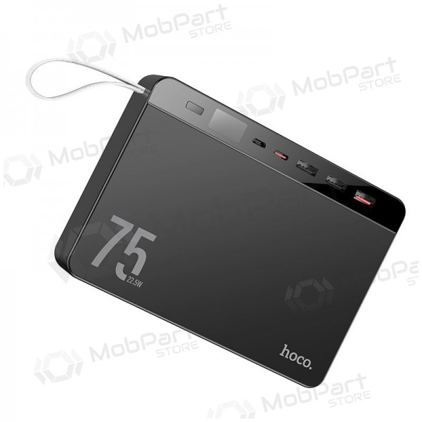 Externe Batterie Power Bank Hoco J94 Overlord 22.5W 75000mAh Schwarz
