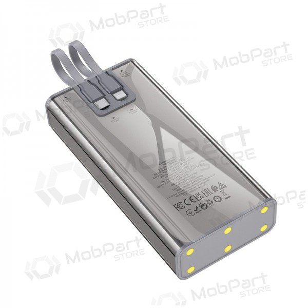 Externe Batterie Power Bank Hoco J104A Discovery Edition 22.5W 20000mAh Grau Externe Batterie Power Bank Hoco J104A Discovery Edition 22.5W 20000mAh Grau