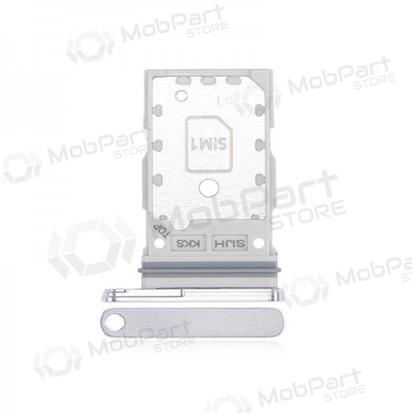 Samsung Galaxy S22 Ultra Dual SIM-Kartenhalter (Weiß) (original)