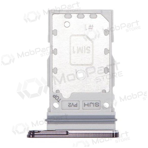 Samsung S908 Galaxy S22 Ultra Dual SIM-Kartenhalter (Schwarz) (service pack) (original)