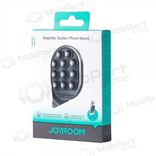 Magnetinis telefono laikiklis su siurbtukais Joyroom JR-ZS418 Schwarz