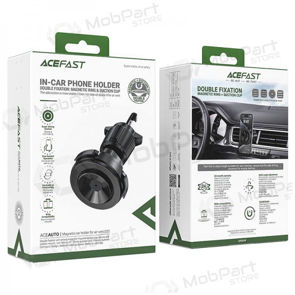 Halterung für Autotelefon Acefast D22 (air vent) Schwarz