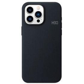 Handyhülle HDD Silicone MagSafe Case Apple iPhone 17 tamsiai Grau