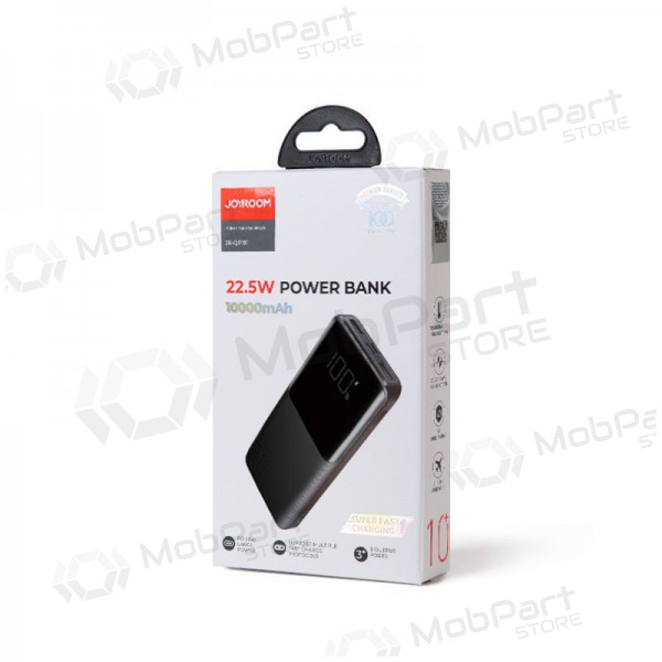 Externe Batterie Power Bank Joyroom JR-QP191 22.5W PD QC3.0 AFC 10000mAh Schwarz