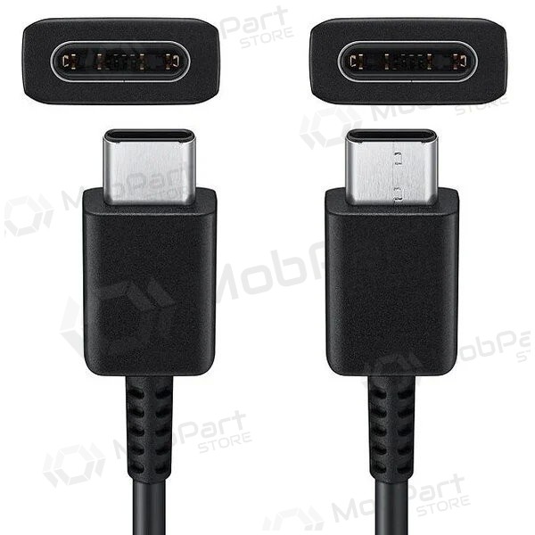 USB Kabel original Samsung EP-DA705BBE 25W 3A Type-C-Type-C 1.0m Schwarz