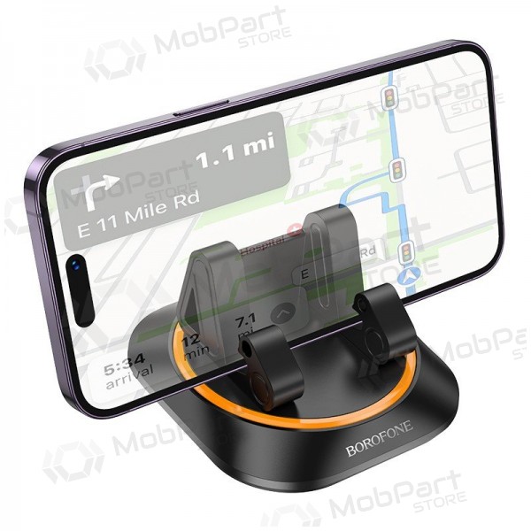 Halterung für Autotelefon Borofone BH116 (dashboard) Schwarz