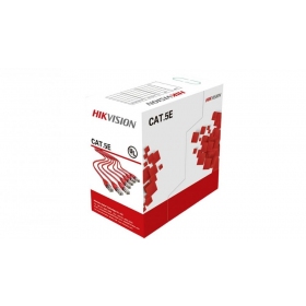 Netzwerkkabel Hikvision UTP 5E (Leiter-0.50mm, Rolle 305m) DS-1LN5E-S