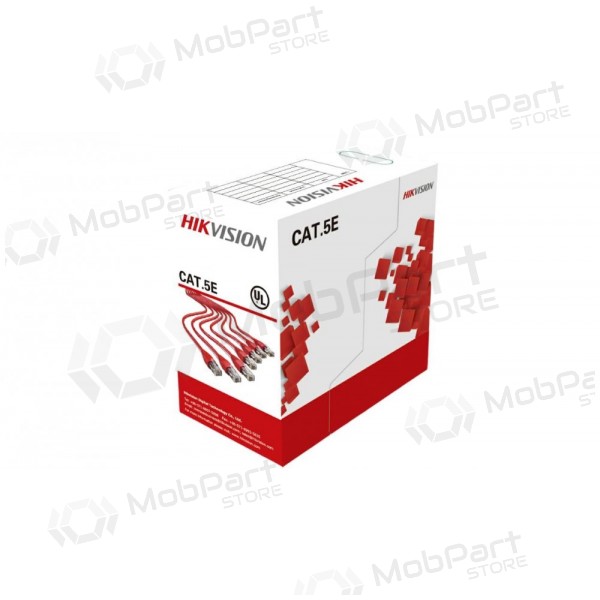 Netzwerkkabel Hikvision UTP 5E (Leiter-0.50mm, Rolle 305m) DS-1LN5E-S