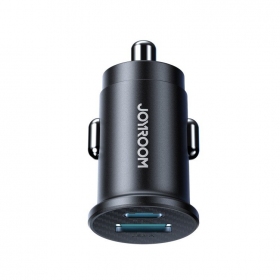 Auto-Ladegerät Joyroom JR-CCN16 USB-A/USB-C 15W Schwarz