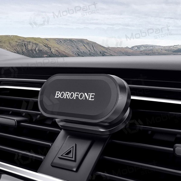Automobilinis Universal telefono laikiklis Borofone BH29 klijuojamas ant panelės, magnetinis, Schwarz
