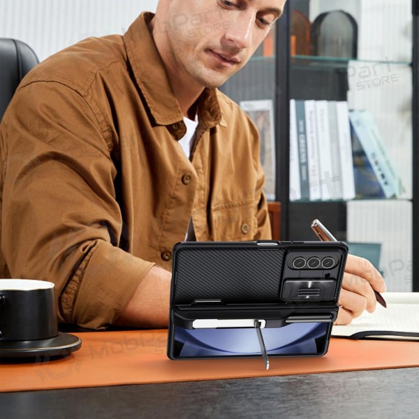 Samsung  Galaxy Z Fold4 Handyhülle „Nillkin CamShield Pro“ (Schwarz)