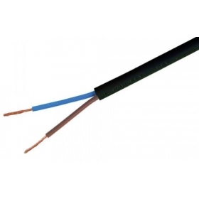 Flexibles Kabel Lietkabelis OMY BVV-LL 2x2.5 mm² Kupfer 100 m Rolle