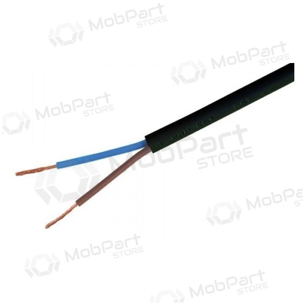 Flexibles Kabel Lietkabelis OMY BVV-LL 2x2.5 mm² Kupfer 100 m Rolle