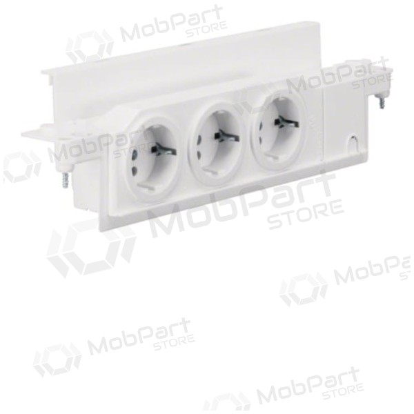 Kištukinis lizdas Hager VZ00UP (3 v., pasukamas, für VOLTA skydams)