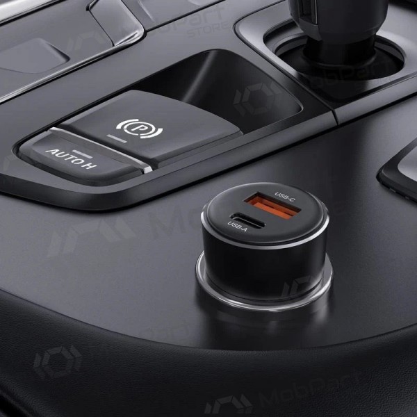 Auto-Ladegerät Acefast B12 60W USB-C/USB-A Schwarz