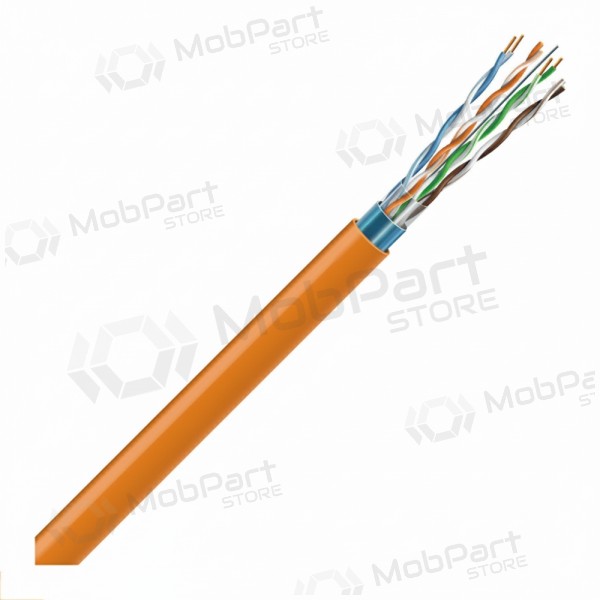 LAN-Kabel ECG FTP 5e (innen, geschirmt, PVC/LSZH, 24AWG, B2ca(s1,d1,a1), 305m)