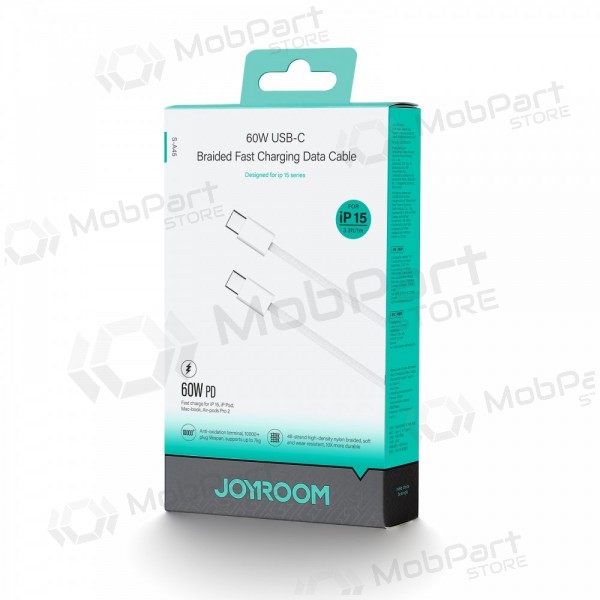 USB Kabel Joyroom S-A45 USB-C to USB-C 60W 1.0m Weiß