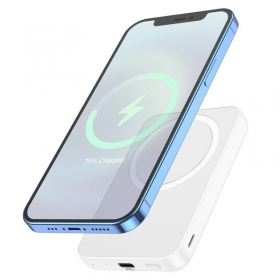 Externe Batterie Power Bank Hoco J109 PD20W Magnetic 5000mAh Weiß