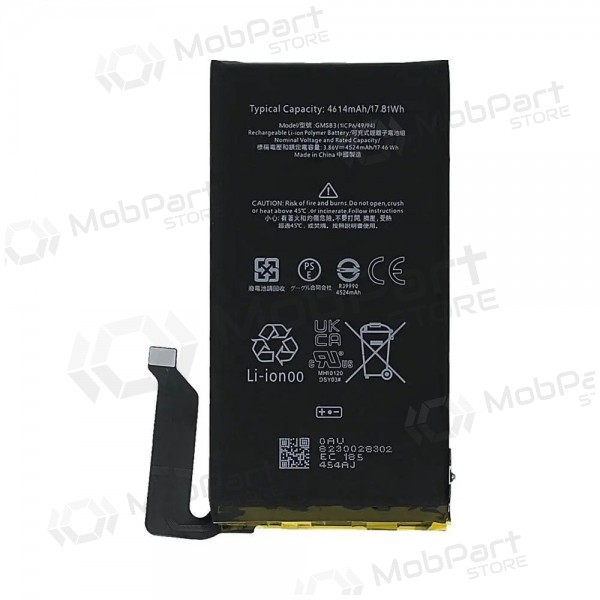 Google Pixel 6 Batterie, akumuliatorius