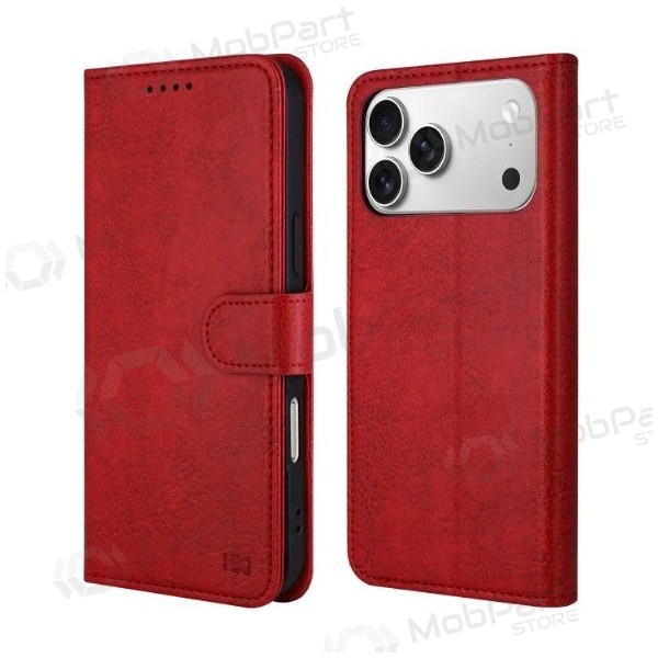 Handyhülle HDD Clasp Wallet Case Samsung A165 A16 4G/A166 A16 5G Rot