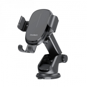 Automobilinis laikiklis-Ladegerät Choetech T203-F 15W Gravity Car Charger Holder Schwarz